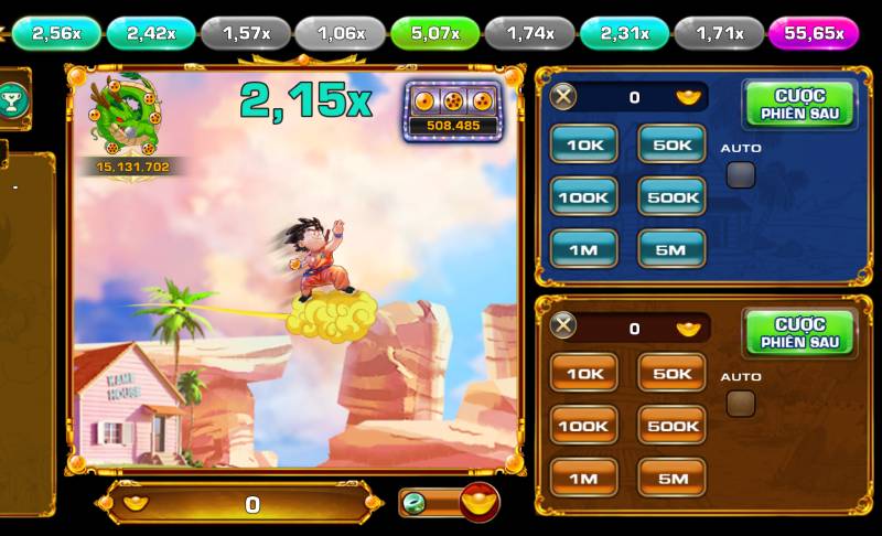 Từ bảng lịch sử phiên chơi, thanh soi cầu, đến các nút đặt cược, tất cả các chi tiết đều được bố trí một cách hợp lý, thuận tiện cho việc thao tác ngay cả với những người mới bắt đầu. Giao diện trực quan, thân thiện