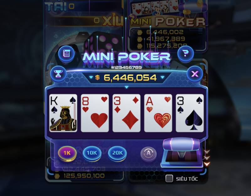 Mini Poker là gì? Khám phá sự hấp dẫn không thể cưỡng lại trong thế giới cá cược. Kiên Nhẫn Với Hũ Nổ Lớn