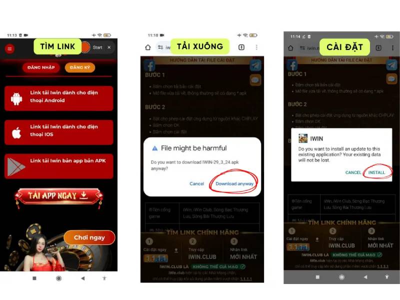 Hướng Dẫn Cài App iWin – Điểm Đến Đỉnh Cao Của Thế Giới Cược Trên Điện Thoại 4 tai iwin apk