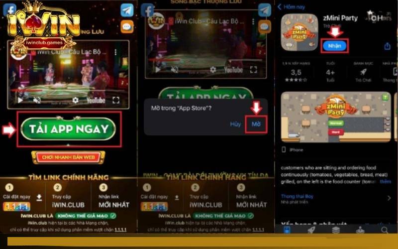 Hướng Dẫn Cài App iWin – Điểm Đến Đỉnh Cao Của Thế Giới Cược Trên Điện Thoại 5 tai iwin ios